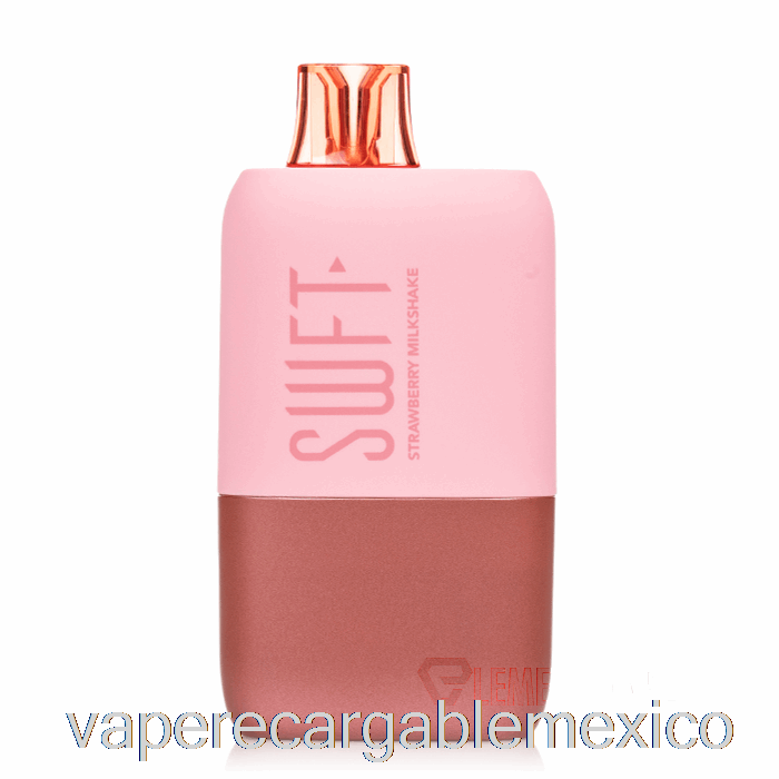 Vape Recargable Swft Icon 7500 Pantalla Inteligente Batido De Fresa Desechable